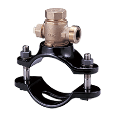 サドル付分水栓