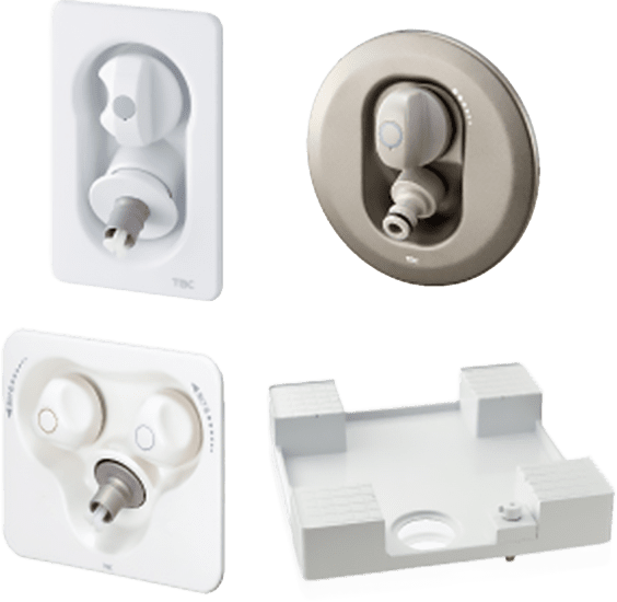 給水栓/水栓コンセントフラットシリーズ