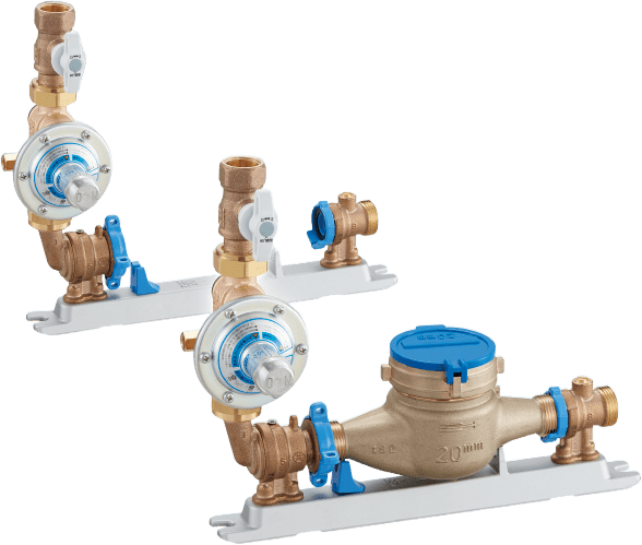 集合住宅パイプシャフト用 メータユニット