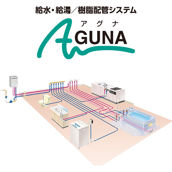 給水給湯用樹脂配管システム アグナ